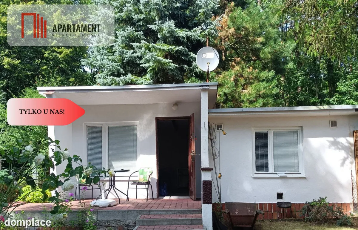 Działka z Kw las, jezioro, domek — zdjęcie 3