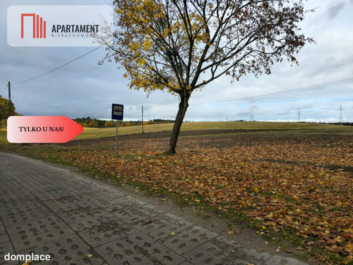 Działka budowlana z Warunkami zabudowy Smarzewo