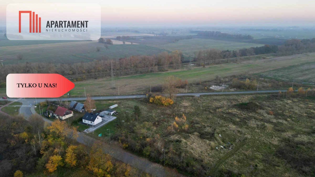 Tylko u nas! działka 25 km od Gdańska