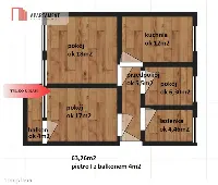 10 900 zł za m2/ 3 pokoje+ balkon+ piwnica — zdjęcie 5