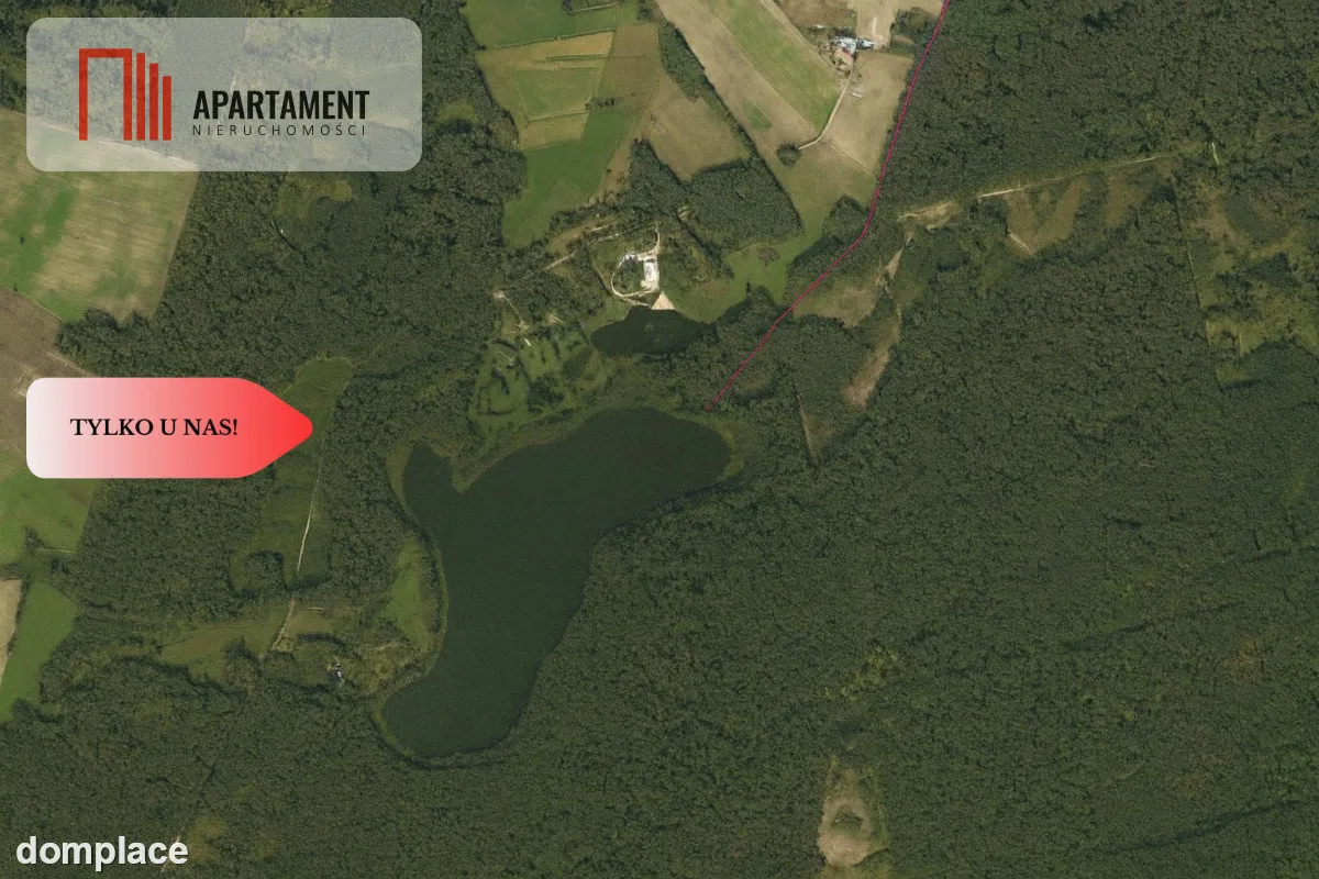 działka o powierzchni 3050 m² z warunkami zabudowy — zdjęcie 3