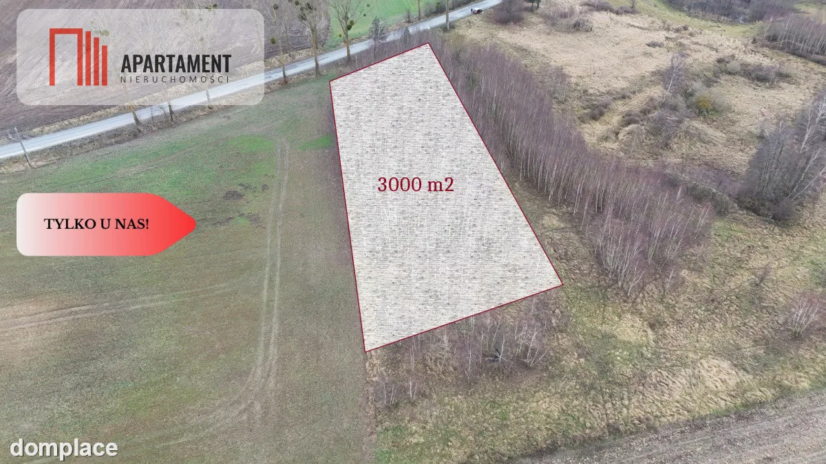 * Działka 3000m2 z WZ Łąsko Małe KORONOWO — zdjęcie 5