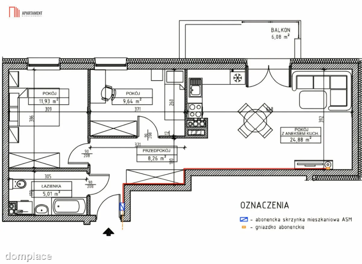 Na sprzedaż mieszkanie- rok budowy 2022 — zdjęcie 3