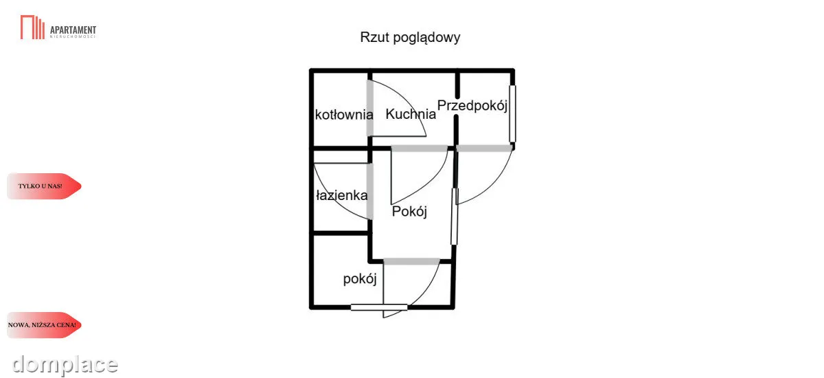 M3 w Dąbrówce Słupskiej - PARTER — zdjęcie 9