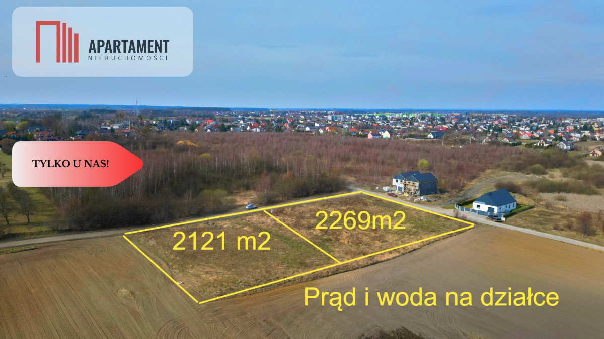 Działka budowlana w spokojnej okolicy!