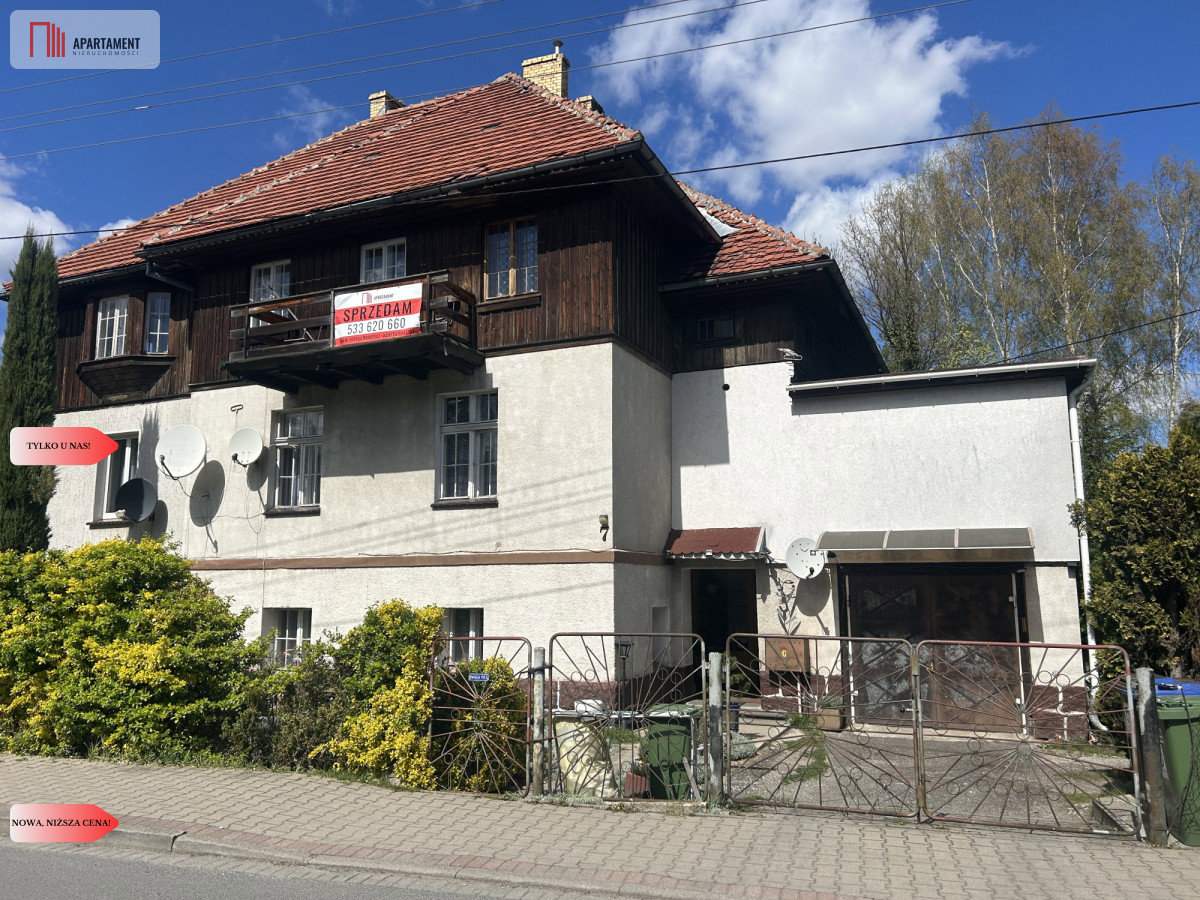 Piętro domu z ogrodem i widokiem na Karkonosze