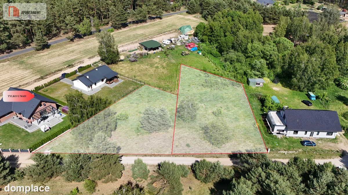 Działki 1385 m² i 1926 m² w leśnej otulinie z WZ — zdjęcie 4