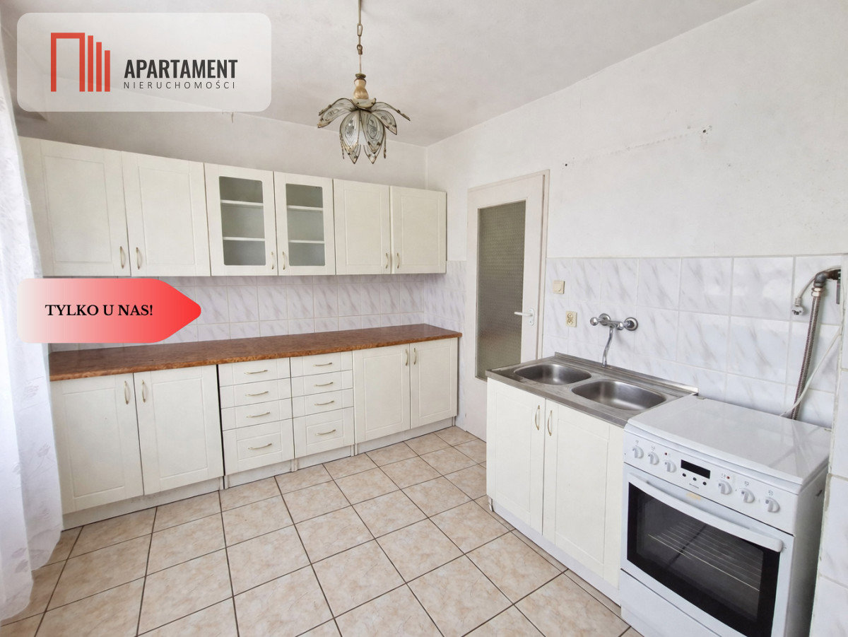 Łasin - 3 pokoje, balkon, 65 mkw, potencjał