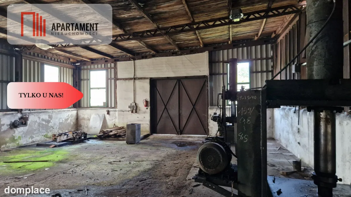 Nieruchomość inwestycyjna hale+ budynek mieszkalnl — zdjęcie 8