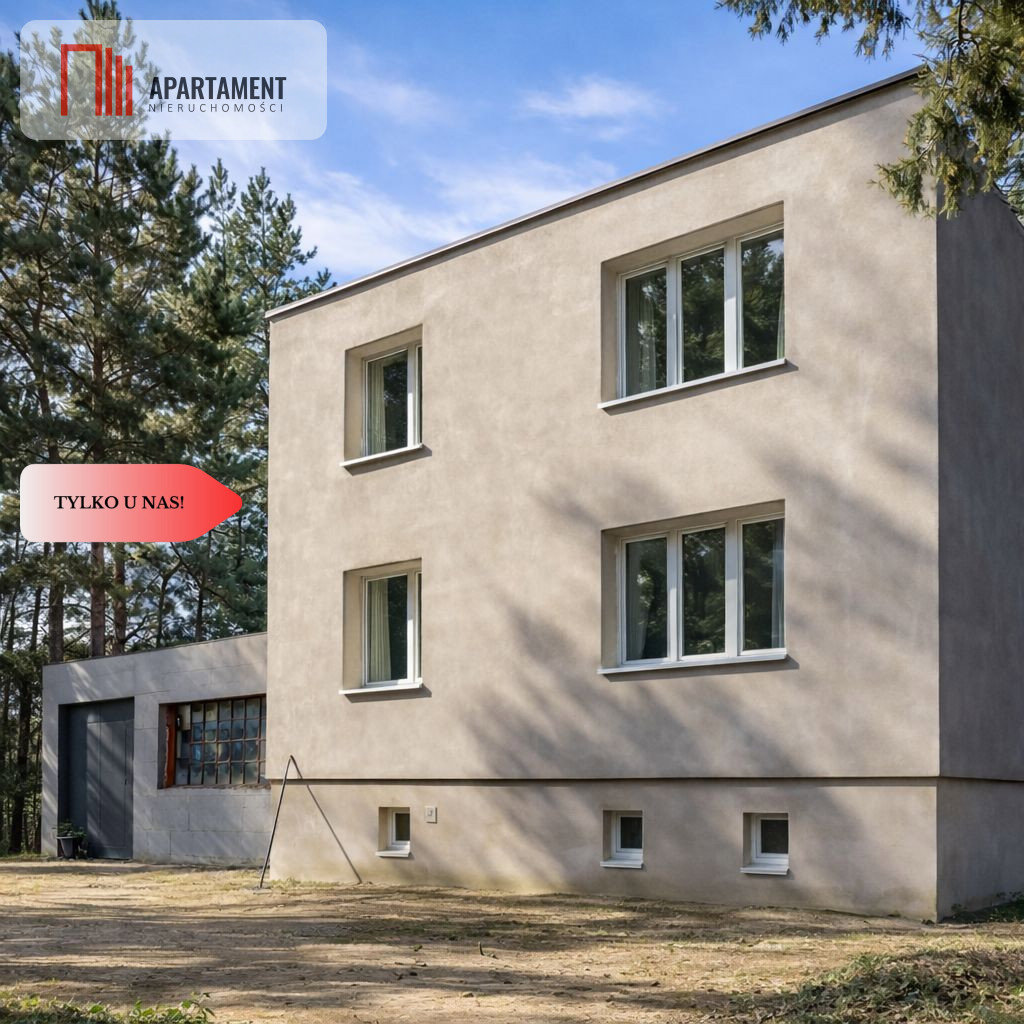 Dom z warsztatem samochodowym