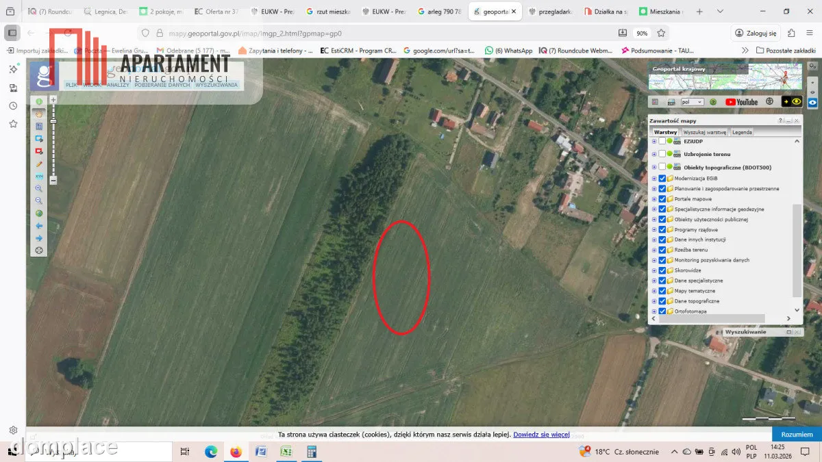 Działki budowlane w Chocianowcu, MPZP — zdjęcie 6
