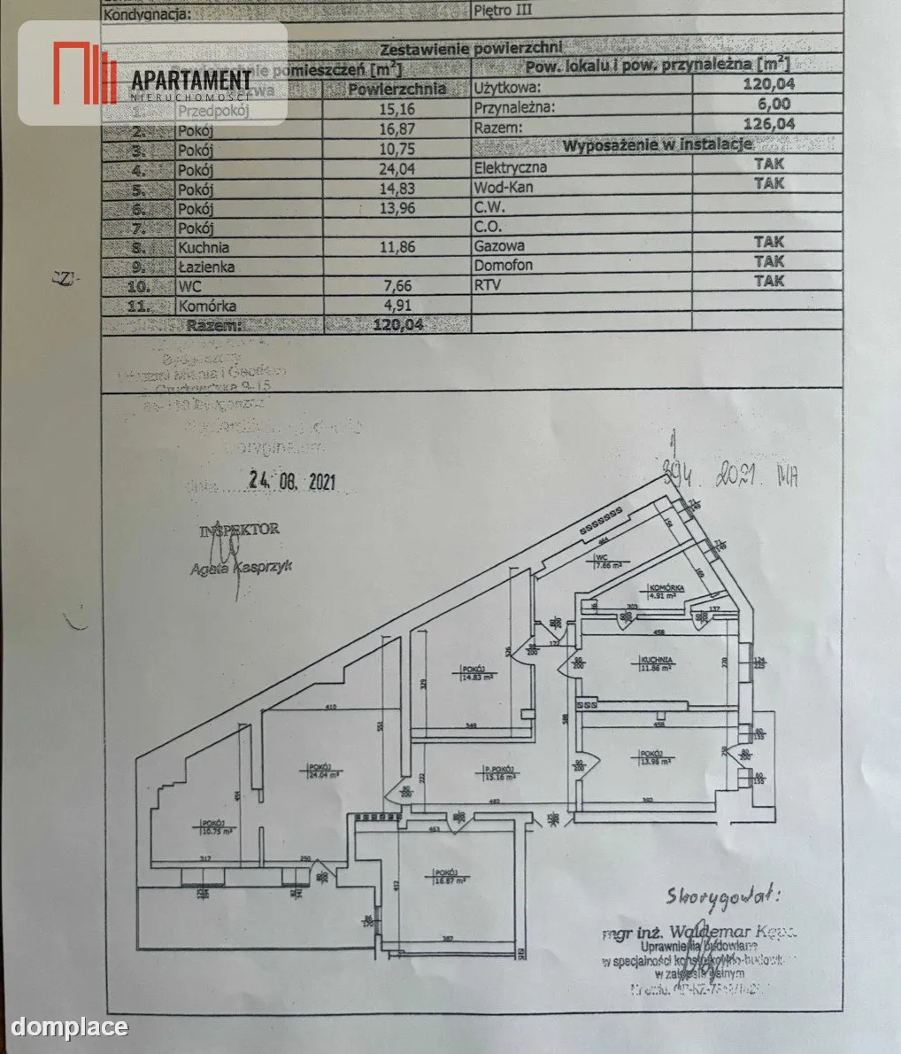 Duże mieszkanie 120 m² w kamienicy | Centrum — zdjęcie 3