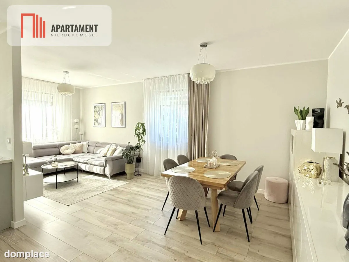 Nowoczesny apartament z dwoma balkonami oraz windą