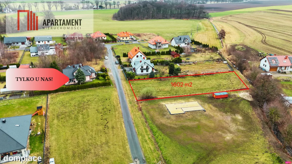 Działka Kotomierz. Media, asfalt, 1600m2 — zdjęcie 2