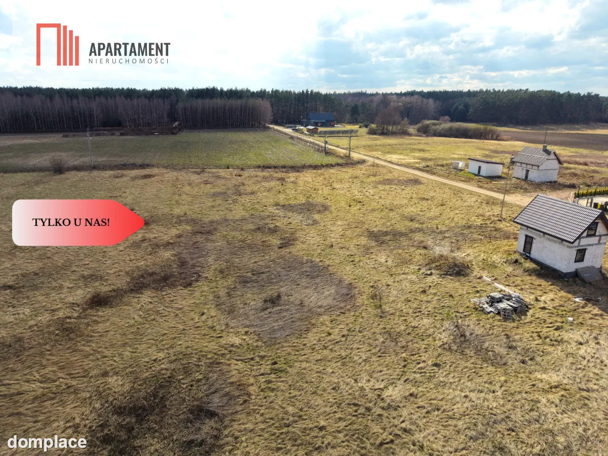 Idealna działka pod dom! 966 m² Gzin – las, spokój — zdjęcie 3