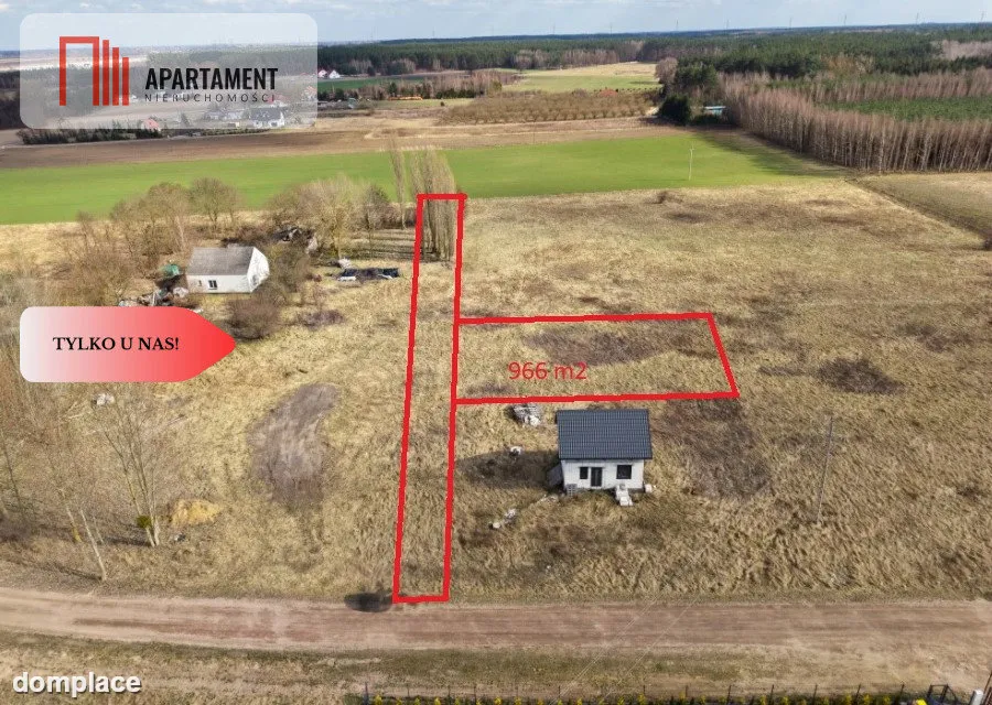 Idealna działka pod dom! 966 m² Gzin – las, spokój — zdjęcie 9