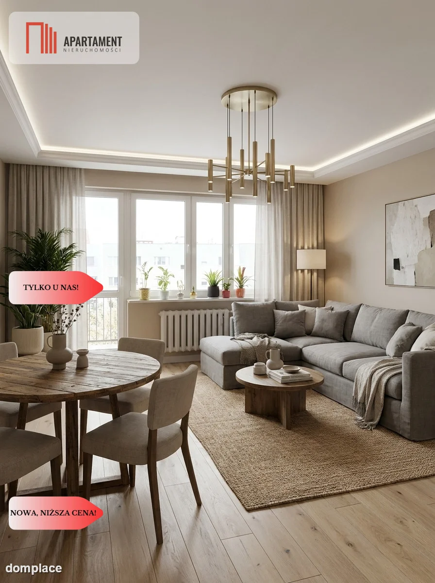 3-Pokojowe mieszkanie 64,5m2 | Spokojna okolica