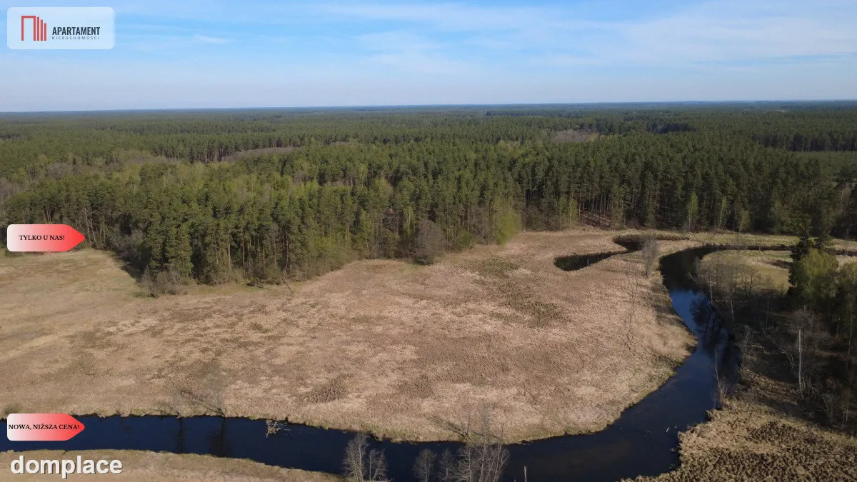 Działka 1,140 ha przy lesie Nad rzeką Wdą-Smolniki — zdjęcie 3