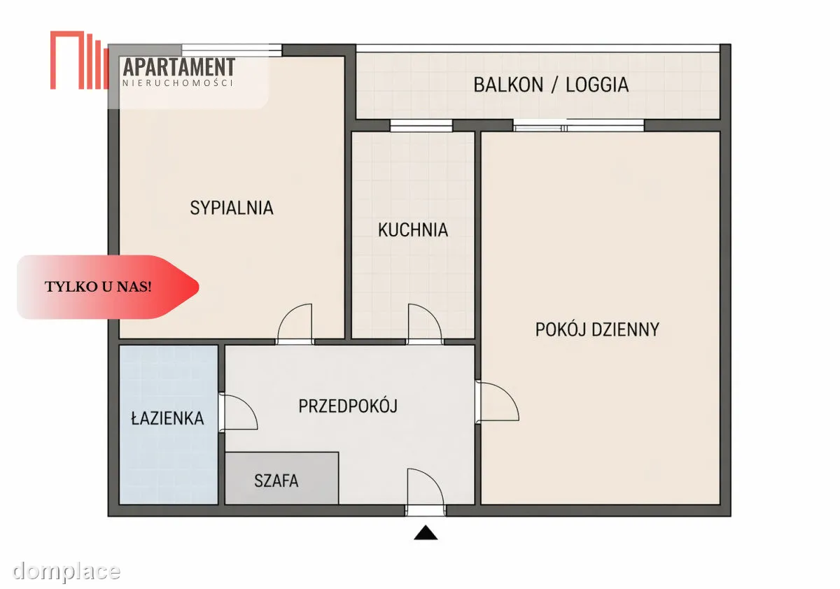 2 pokoje Kwidzyn ul. Słowackiego! Nowa cena ! — zdjęcie 7