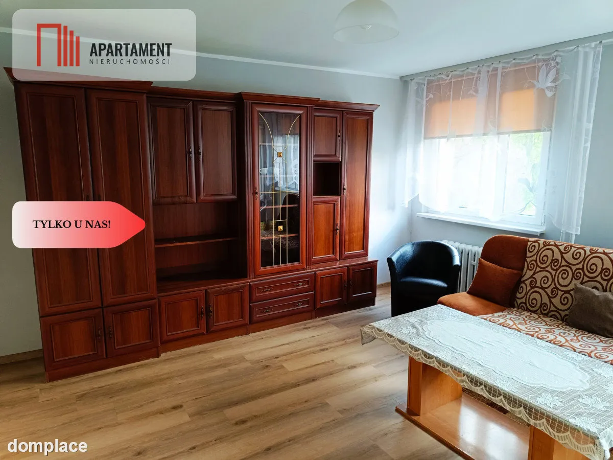 Trzy pokoje z balkonem/58m2/1 piętro/Wynajmę.