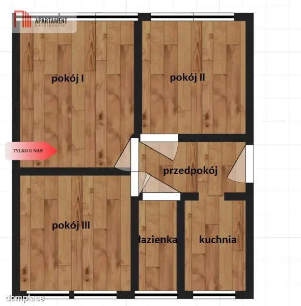 3 pokoje pomiędzy parkami/kuchnia z oknem/piwnica — zdjęcie 3