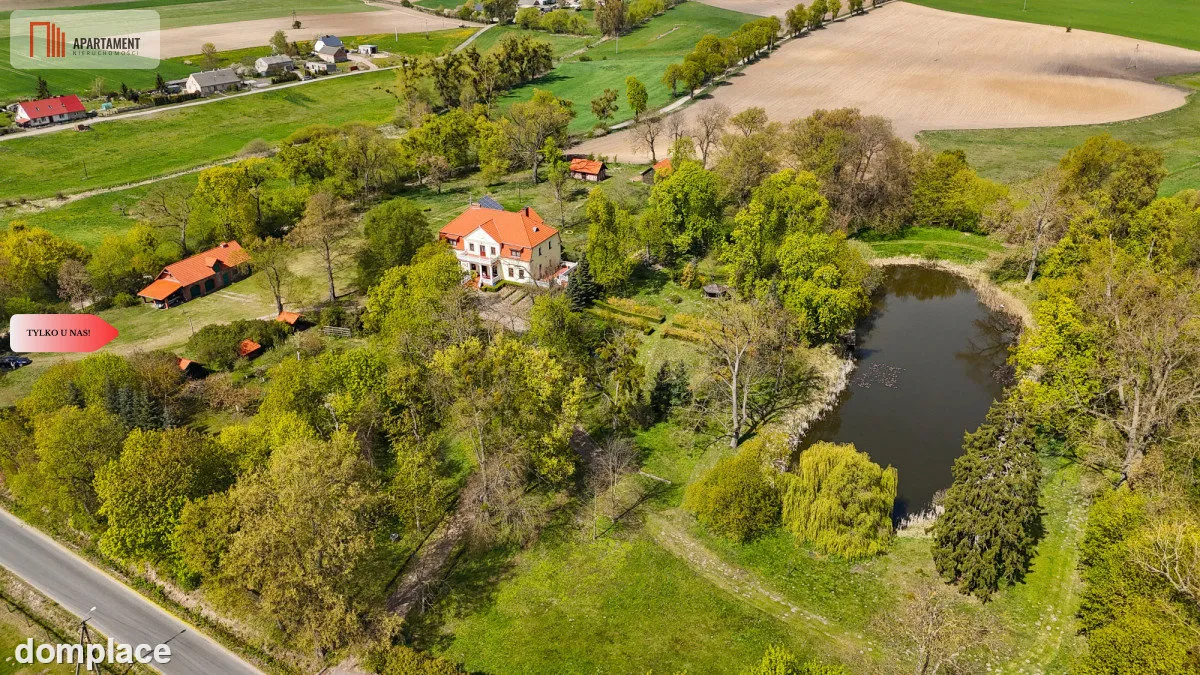 Piękny dwór z parkiem i stawem – 3,34 ha — zdjęcie 2