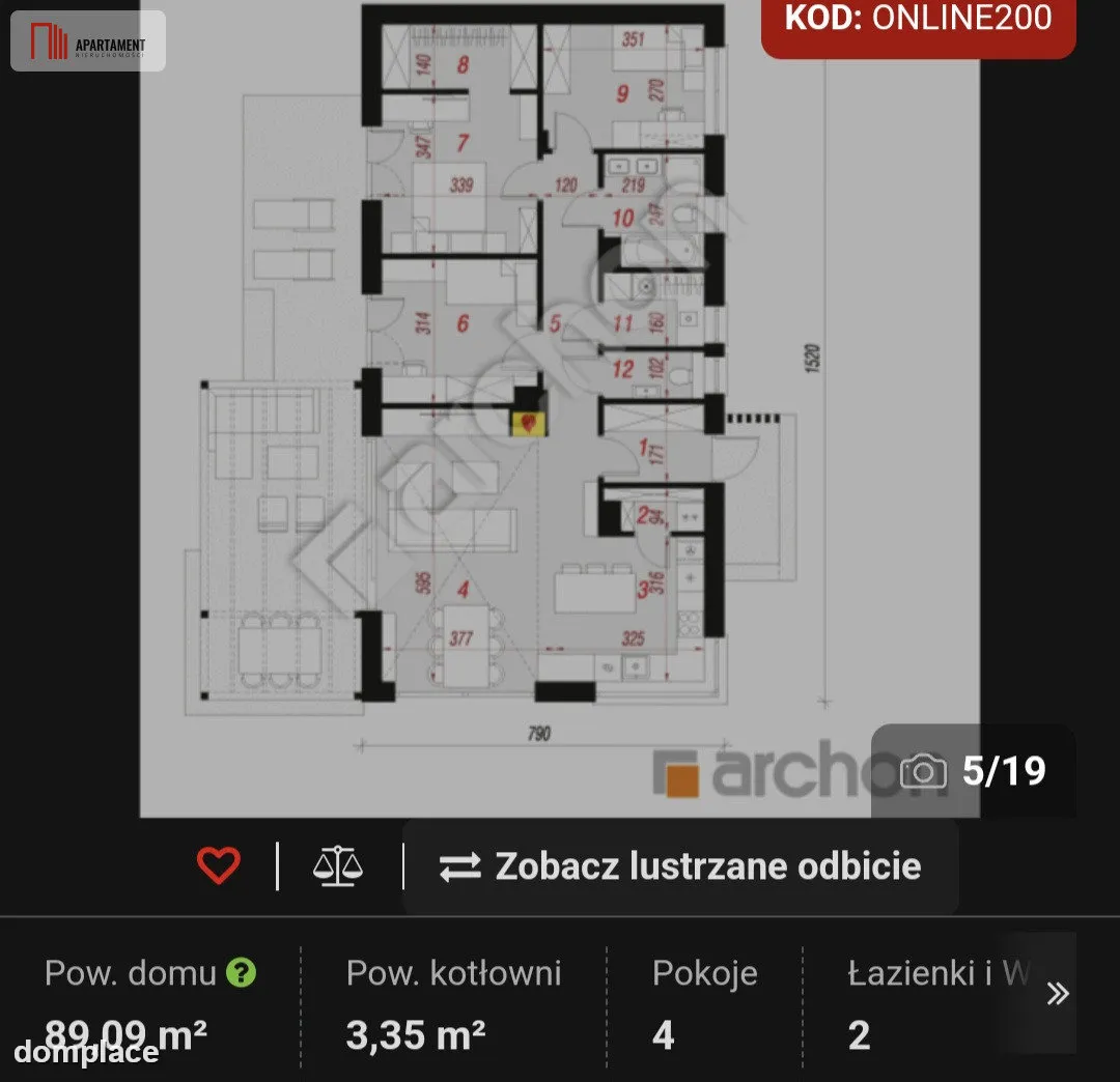Nowoczesny dom typu stodoła - stan deweloperski — zdjęcie 3