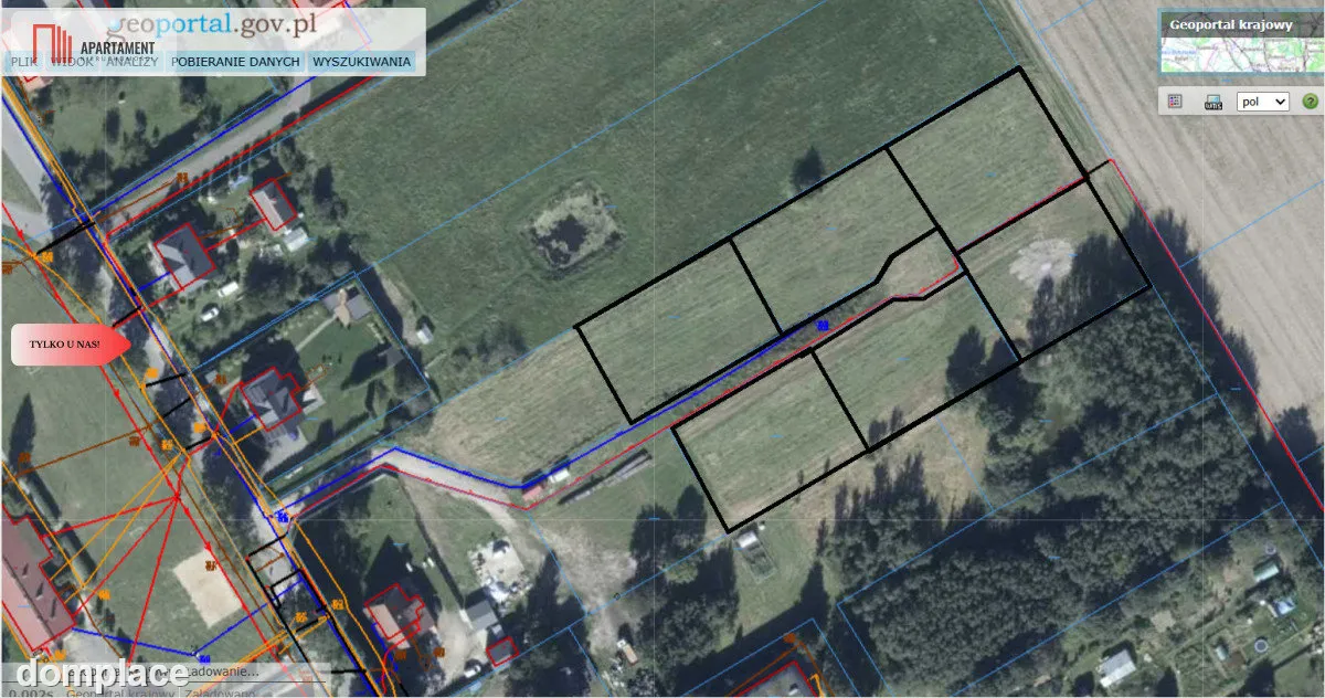 Działki budowlane 1200 m2 Frednowy — zdjęcie 4