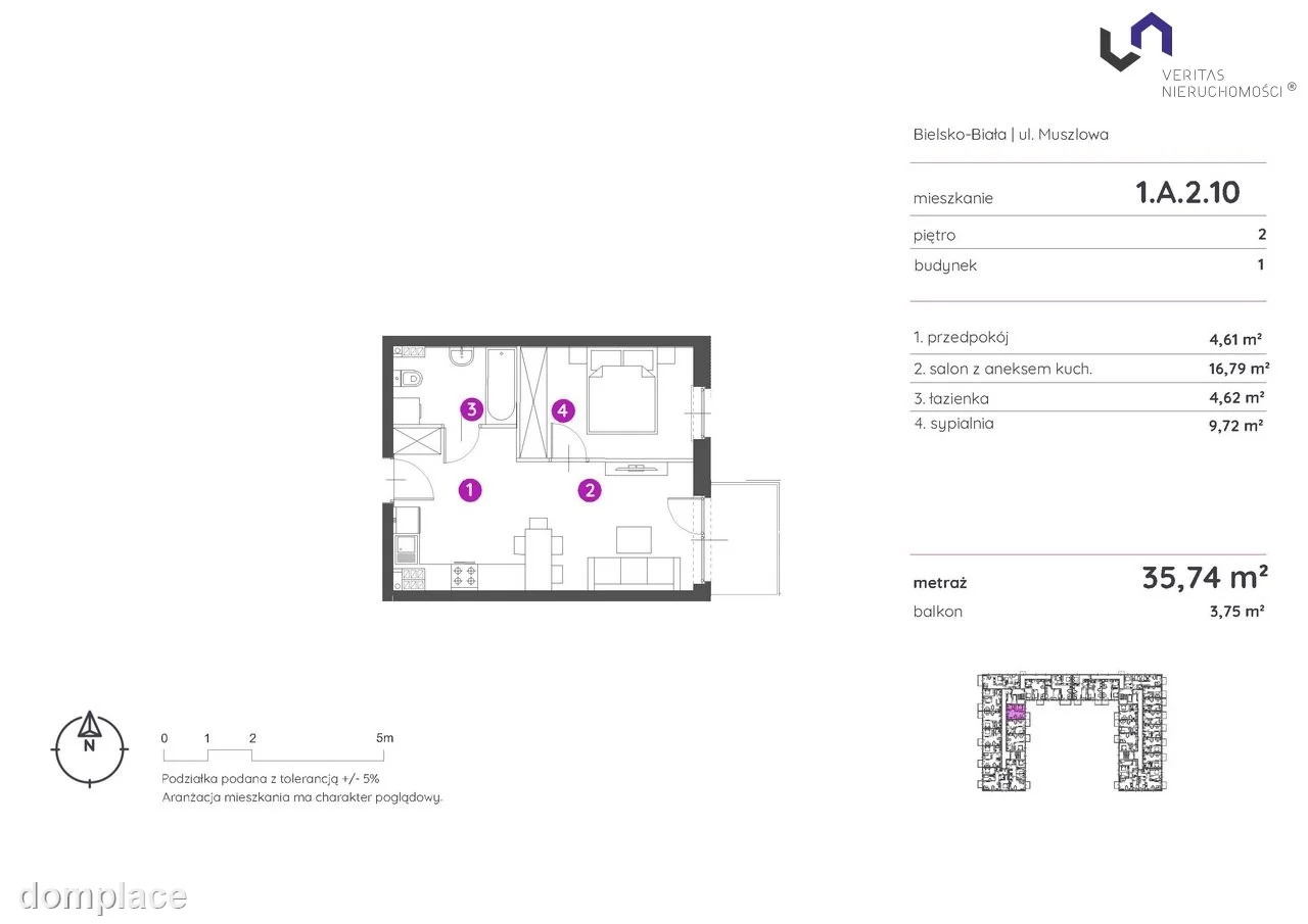 Mieszkanie — Bielsko-Biała — zdjęcie 2