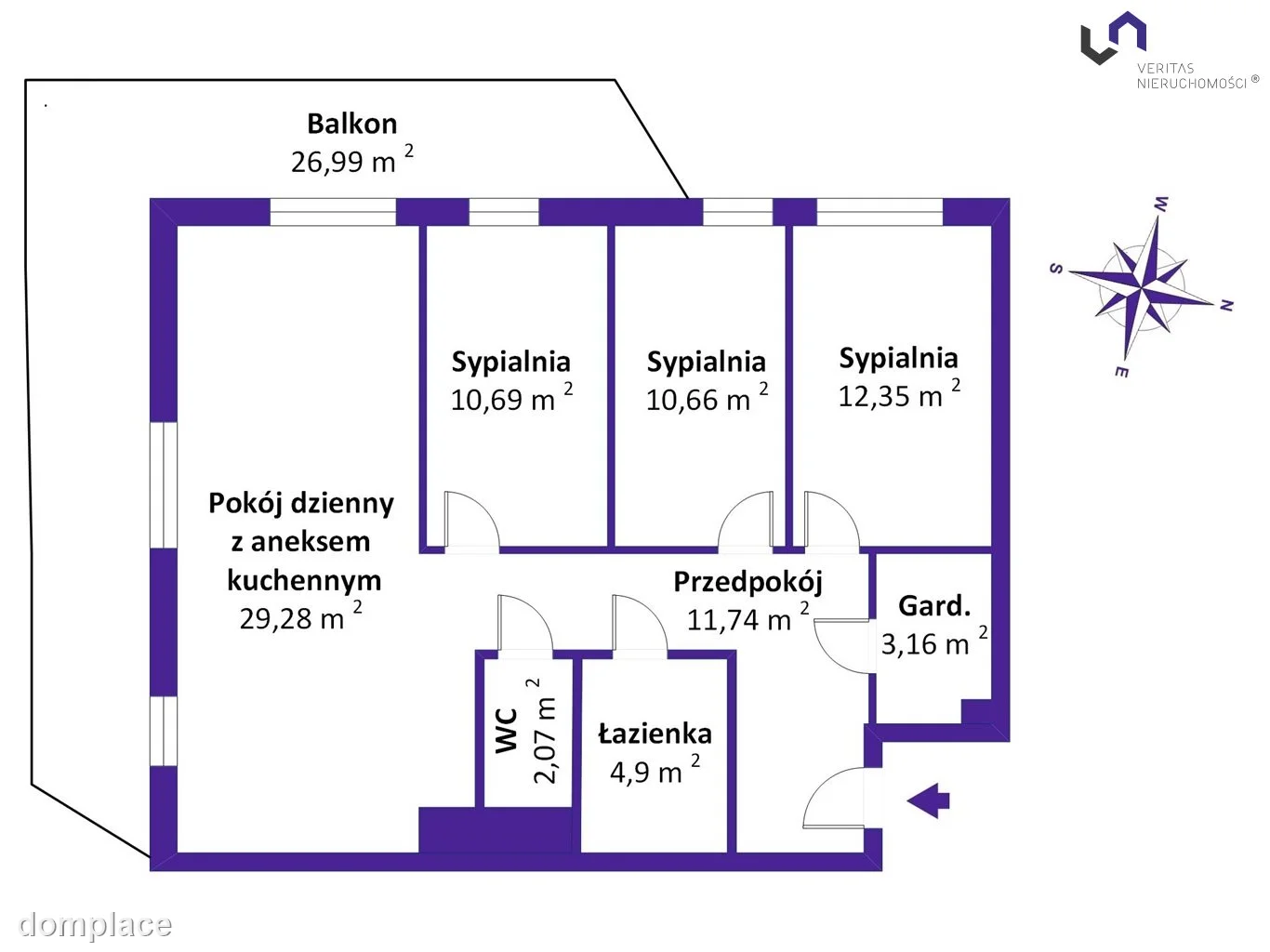 Mieszkanie — Katowice, Dolina Trzech Stawów — zdjęcie 11