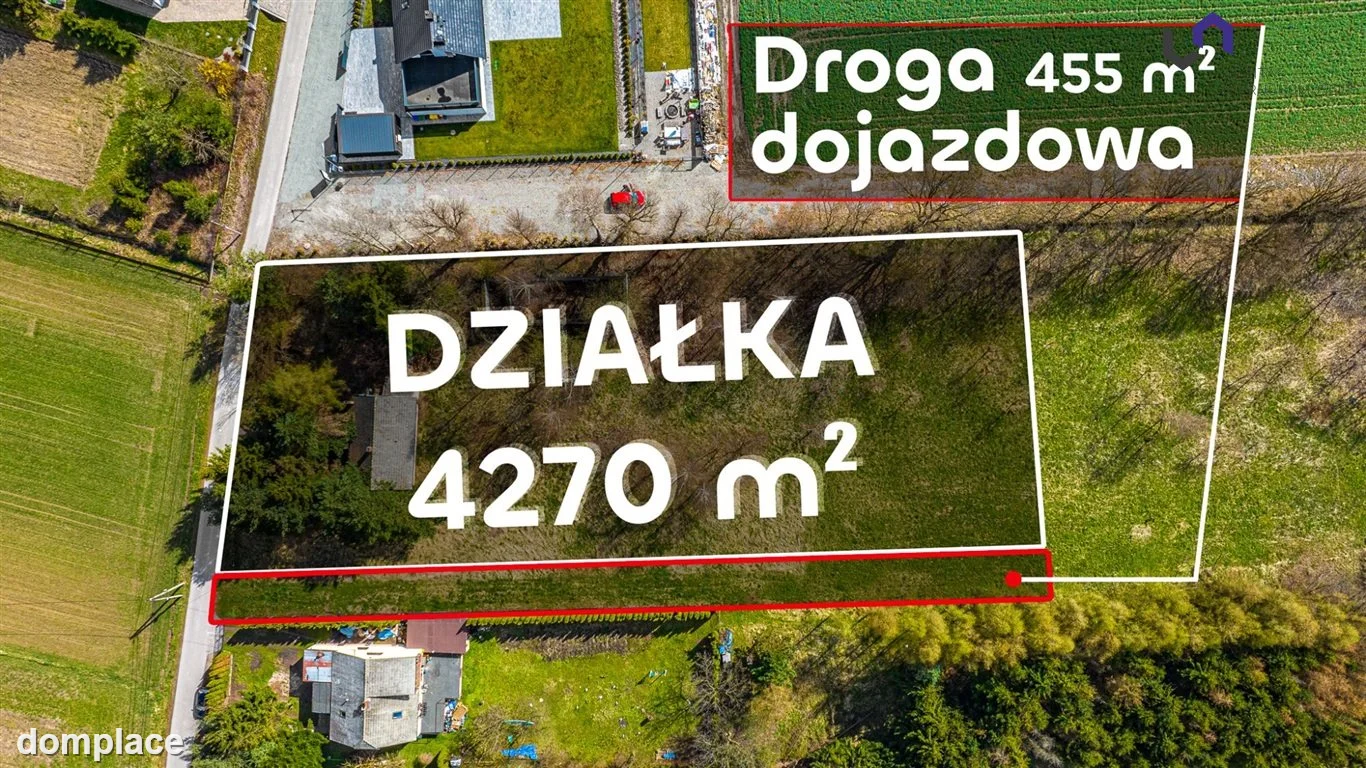 Działka — Kaniów — zdjęcie 2