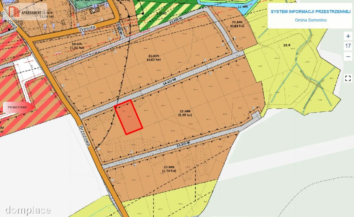 Działka Borcz 3069 m2 MPZP — zdjęcie 6