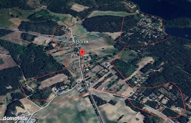 Działka w Borku-1km od jeziora! Uzbrojona! — zdjęcie 4
