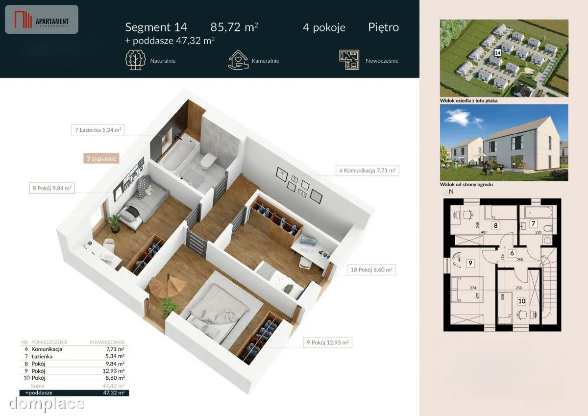 Gotowy dom bliźniaczy – ogródek, parking, komfort — zdjęcie 4