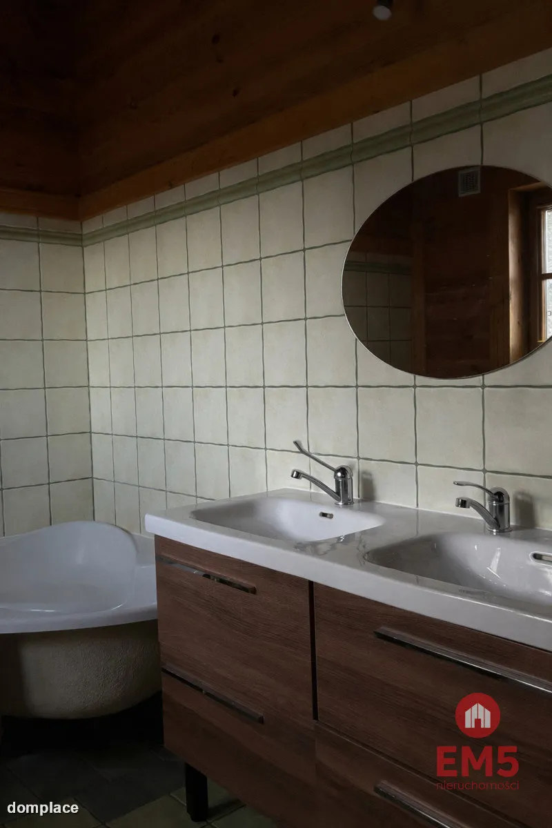 Drewniany dom premium nad stawem | 1 ha | Sauna | — zdjęcie 12