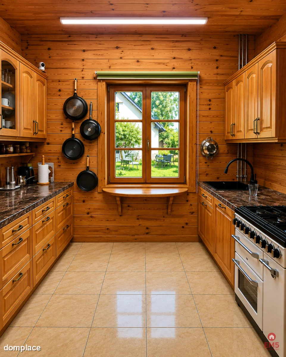 Drewniany dom premium nad stawem | 1 ha | Sauna | — zdjęcie 4