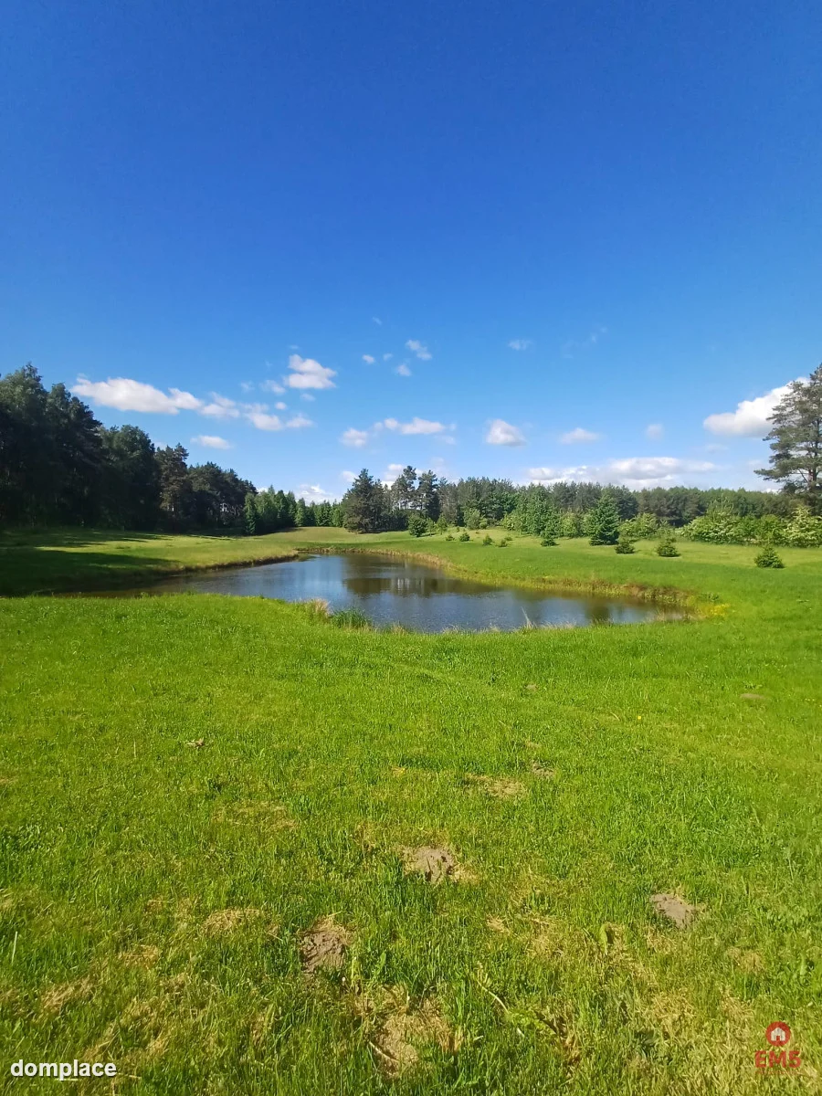 Drewniany dom premium nad stawem | 1 ha | Sauna | — zdjęcie 19