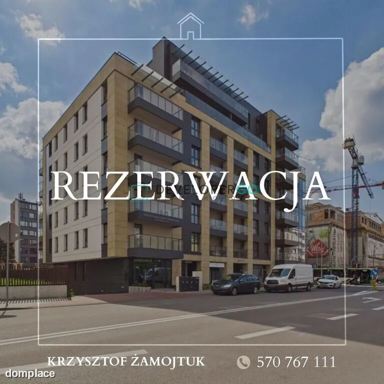Rezydencja Złota | 2 pokoje | 48m2 | balkon