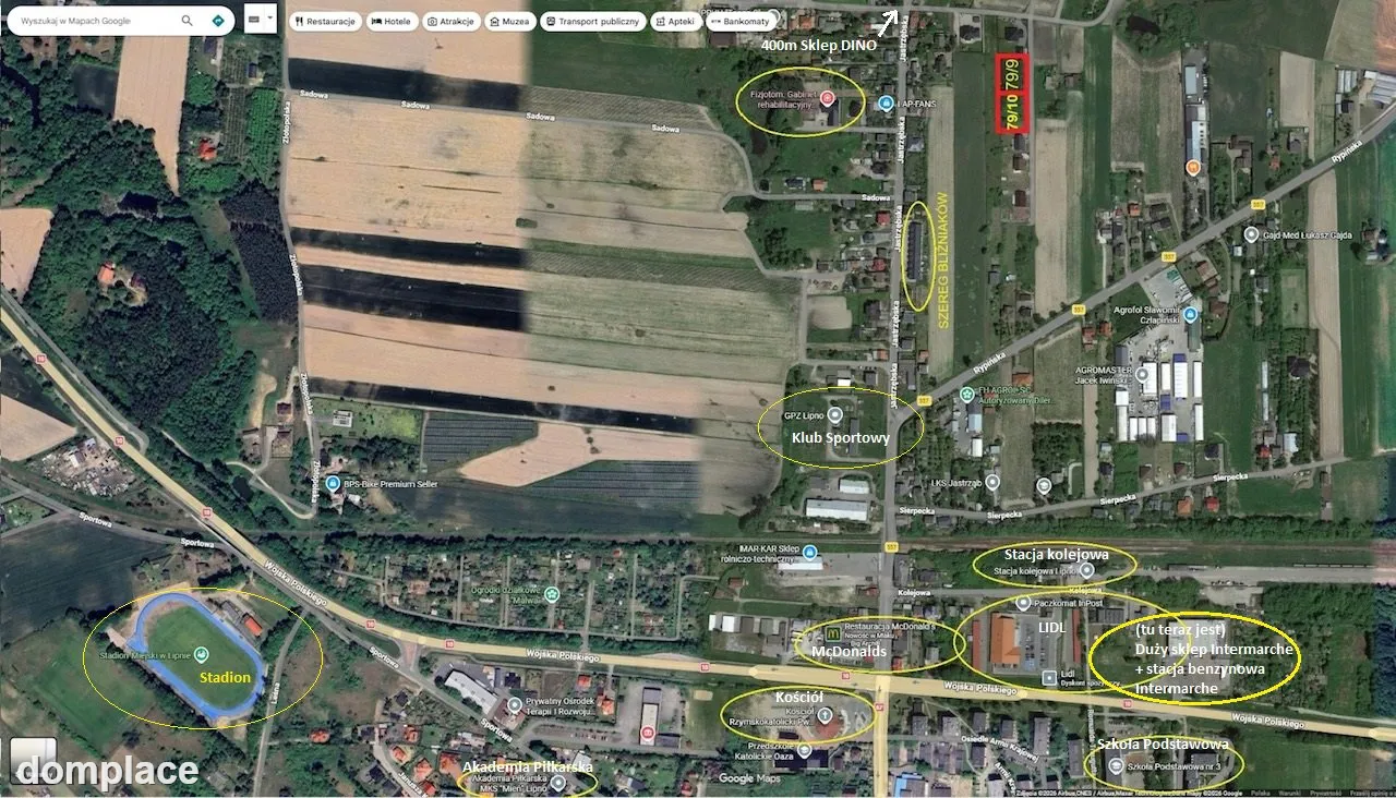 Działka budowlana 1300m2, WZ bezterminowe, Media, Kolej, Sklepy. Lokalizacja Miasto! — zdjęcie 3