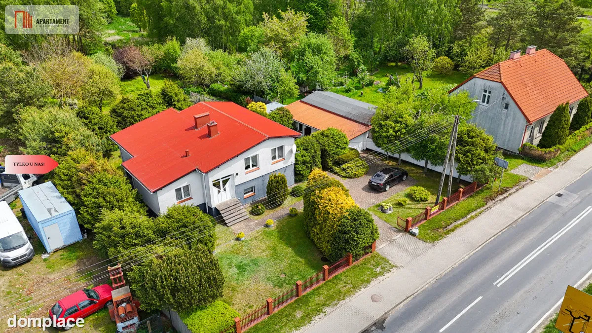 Dom Więcbork ogród, staw, jezioro, las — zdjęcie 2