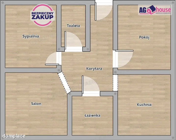 Rogozińskiego Pruszcz-3 pokoje w dobrej cenie — zdjęcie 3