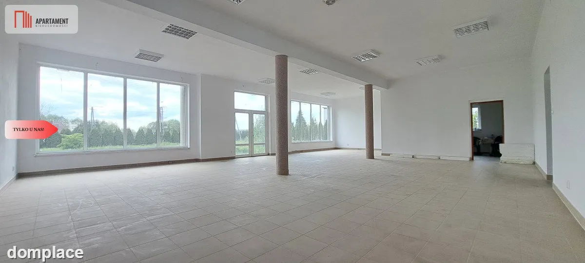 Budynek usługowy, piękna działka
