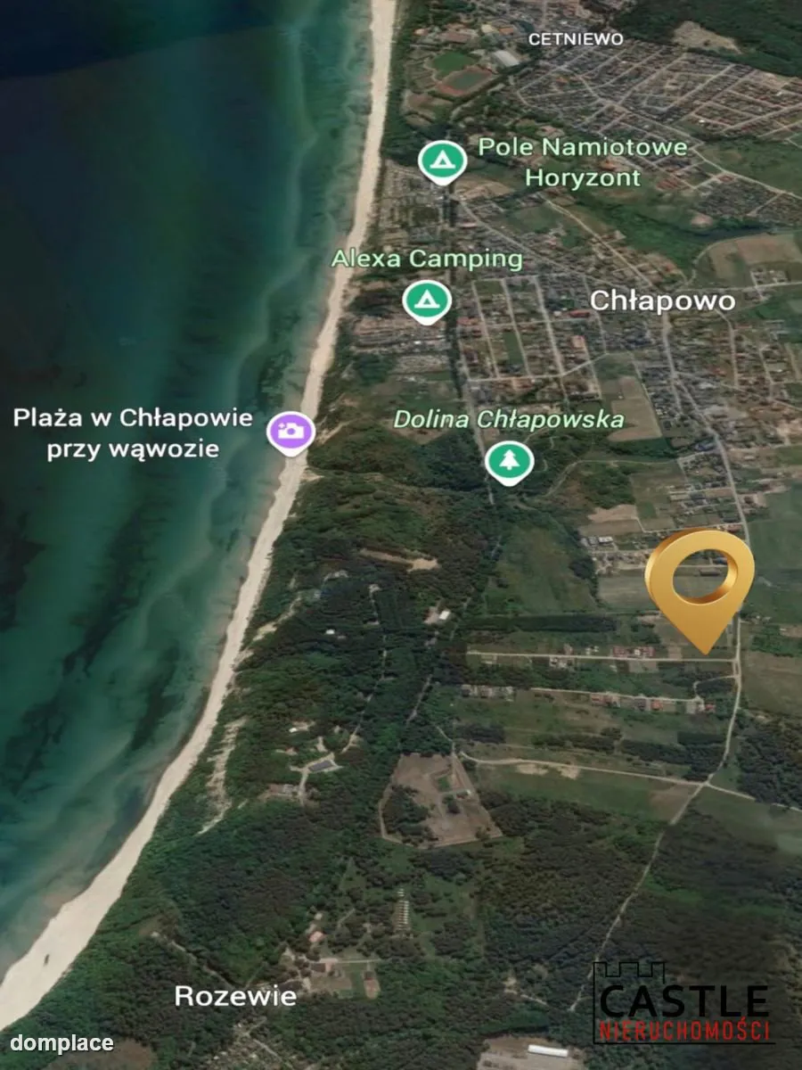 900M Do Plaży | Działka Z MPZP | Chłapowo — zdjęcie 3