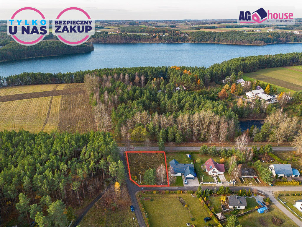 Działka nad jeziorem! - Stężyca