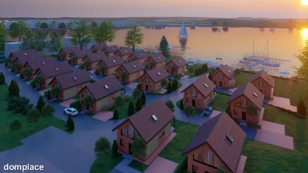 24 Domy pod klucz RYN nad jeziorem, własna marina — zdjęcie 3