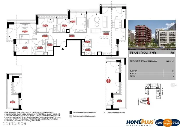0%. Kompleks apartamentowy przy Wołoskiej — zdjęcie 3