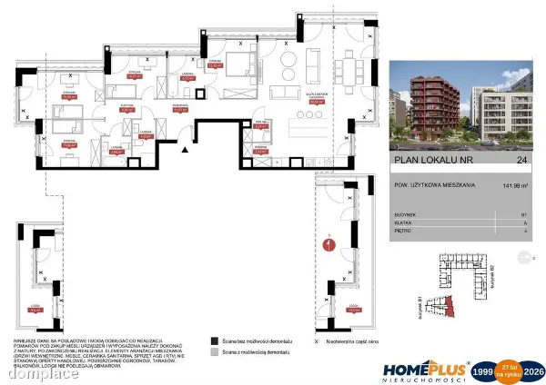 0%. Kompleks apartamentowy przy Wołoskiej — zdjęcie 3