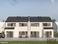 Komfortowy  bliźniak do wykończenia. Dachowa — zdjęcie 1