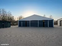 Hala namiotowa z kontenerem biurowym na wynajem! — zdjęcie 2