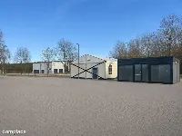 Hala namiotowa z kontenerem biurowym na wynajem! — zdjęcie 4